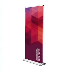 [Hot Item] Retractable Aluminum Roll up Banner Stand Frame Stand for Advertising Exhibition Display Equipment