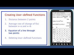 Making UDFs (user defined functions) in the exam
