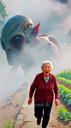 Giant Monsters Attack! 😱 | Alien & Snake vs Grandma 👵🐍👾 #ai