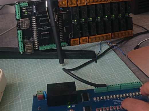 第八期 自制esp32 32按键独立板控制自制16路大电流继电器用esphome espnow独立控制，独立于ha，断网也不影响