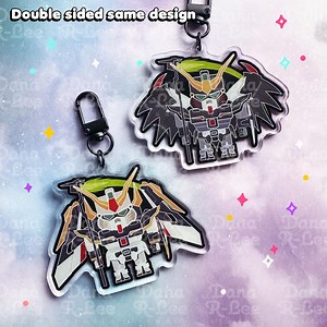 Deathscythe EW Hell Keychain Gift for Gundam Lover Keyring for Him Acrylic Keychain for Her Anime Keyring Cute Keychain for Birthday - Etsy