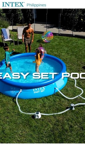 Get to summer fun fast with the INTEX Easy Set Pool! Shop Online or check out our newest catalog here: 🛒http://bit.ly/getintouchwithtoysrus 🔥 #ToysRUs #ToysRUsPH #GetMovingGetSporty | Toys"R"Us Philippines