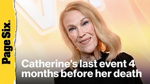 Catherine O’Hara looked happy at swanky Hollywood bash in final appearance 4 months before death