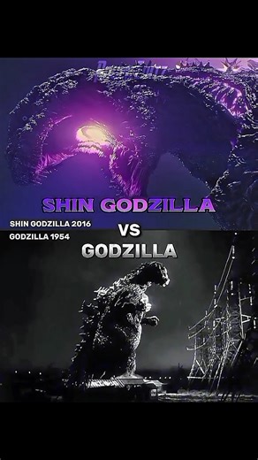 Shin Godzilla Vs Godzilla 1954 #godzilla #shingodzilla #edit #vsedit #wisedit