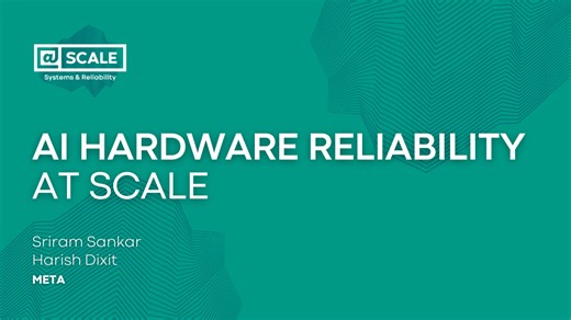 How Meta keeps its AI hardware reliable