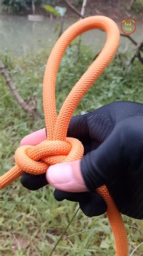 Trick knot on Instagram: "Alpine Butterfly (hand methode)"