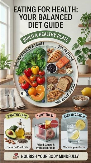 Build a Healthy Plate #nutritiontips #healthyeating #shorts