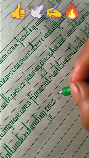 Most Beautiful Modern Handwriting Practice ✍️ Easy Cursive Writing