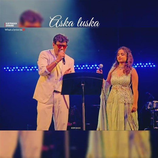அற்புதமான வரிகள் ❤️| Vijay Prakash And Shivangi Live Stage Performance 🫶🏻 #ytshorts #songs #concert
