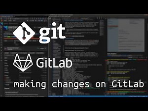 Making changes directly on GitLab