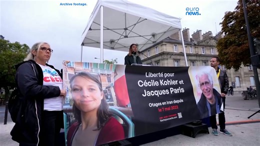 Iran allows two French former detainees to leave the country, Macron says