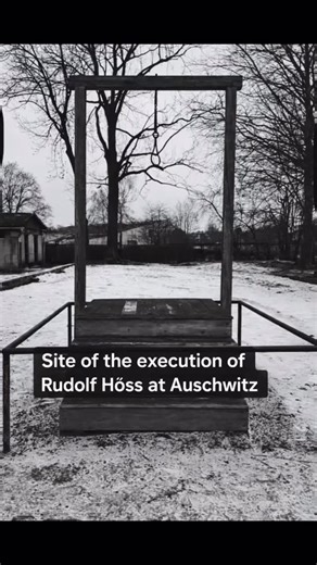 Colin Lyness on Instagram: "Site of the execution of Rudolph Hoss at Auschwitz"