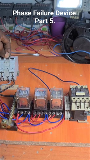 Phase Failure Device Part 5. Full video in the comments section. #electrician #tbt #vlog #Valec | Dili Ogbuenyi
