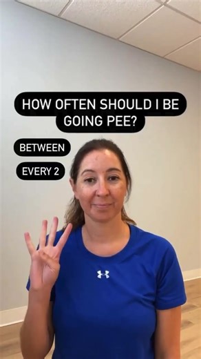 How often should you go pee?