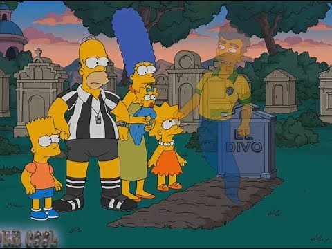 The Simpson - Homer Referee And Threats Behind Football Match!