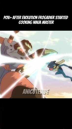 Frogadier aura farming with evolution#like#suscribe