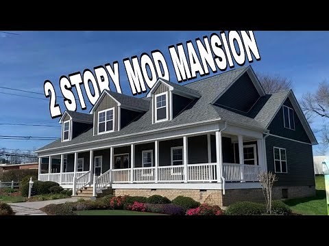 FULL TOUR OF THE MASSIVE FAN FAVORITE - “THE GREENBRIER” CUSTOM MODULAR HOME