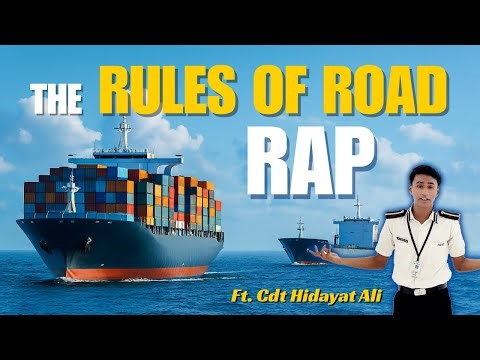 ROR RAP by HIMT Cadet Hidayat Ali | COLREGs Made Cool 🎤⚓ | Maritime Learning Remix!