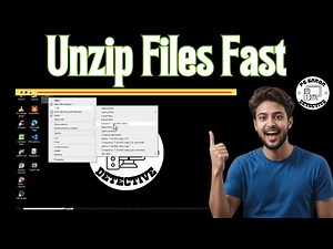 How To Unzip A File In Windows 11 Using 7-Zip | Quick & Easy (2025)