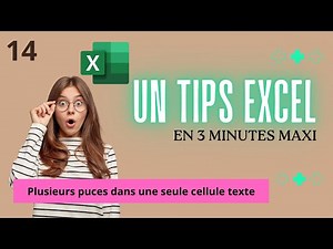 Multiple Bullets in a Single Text Cell ✅ Excel Tips in Under 3 Minutes