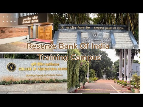 Inside RBI Training Centre | RESERVE BANK OF INDIA | RBI Training Centre India #pune #rbi #campus