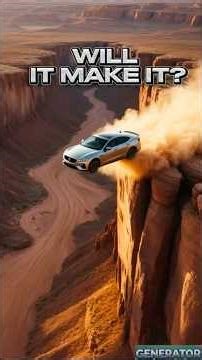 Will It Make the Jump? Car vs Canyon at 120 km/h