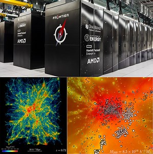 Frontier Supercomputer Used to Create Largest Universe Simulation Yet in the Exascale-Era
