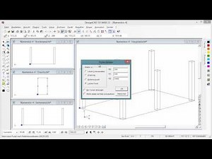 DesignCAD (Erstellung eines Carports in 3D)
