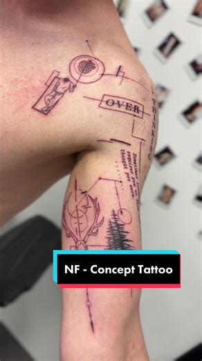 What do you think?✍️ @NF #nf #tattooconcept #concepttattoo #tattoos #tattooideas #armtattoo #sleevetattoo