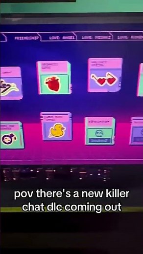 new killer chat! dlc?!