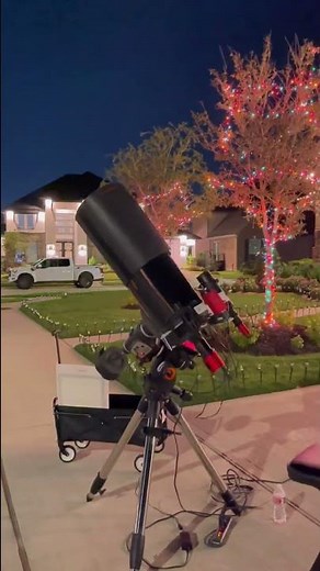 Mars, Saturn and Jupiter through my telescope #shorts #science #astronomy