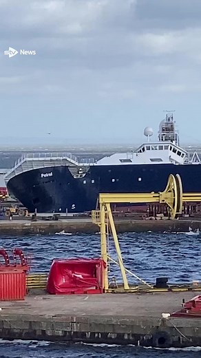 17K views · 54 reactions | Major incident leaves 25 injured as ship topples in dry dock. #leith #imperialdock #toppled #emergency #injuries #ship | STV News | Facebook