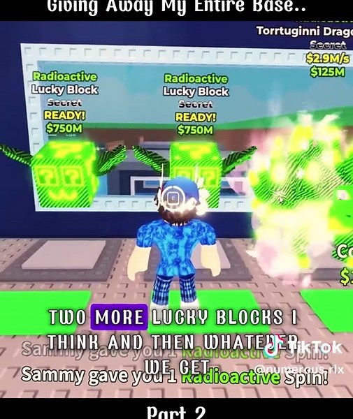 Regalos en Roblox: ¡Dando todo mi base! Parte 2