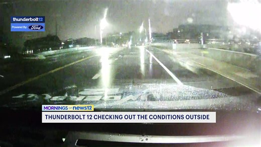 Thunderbolt 12: Potential heavy downpours to make for slick driving