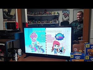 Opening/Menu Walkthrough Of MLP & Littlest Pet Shop: Winter Vacation Double Feature DVD From 2015🎄❄️