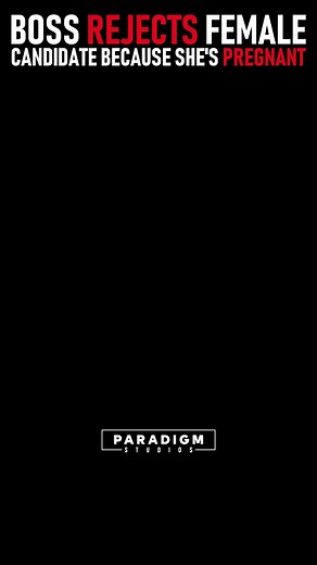 Boss Kicks Out Pregnant Job Applicant, Learns Valuable Lesson Part 13 | During a job interview, a woman is open about her pregnancy with the boss who quickly dismisses her despite her excellent work qualifications. What she does next is unexpected! This is why discrimination is wrong... 😳 ﻿ ﻿﻿﻿﻿Pregnancy discrimination is illegal but continues to happen. Let this be an inspirational lesson in your life: Never let injustice get away. Always fight for your rights! 💪 | Paradigm Studios