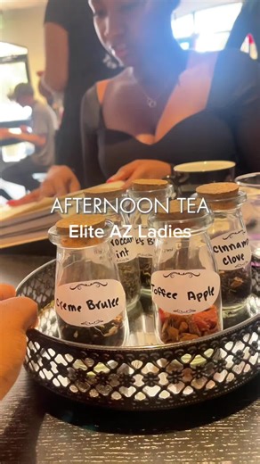 🍵✨ Afternoon Tea with Elite AZ Ladies ✨💕 Sipping tea, indulging in sweet treats, and making luxury connections—because elegance is a lifestyle! 💃🏽☕💖 Would you join us for the next one? 👑✨ #EliteAZLadies #AfternoonTeaVibes #LuxurySisterhood #TeaTimeElegance #WomenWhoElevate #AZSocialClub #BrunchAndBeyond” #CapCut #NetworkingWithStyle #BossBabesAZ #LevelUpYourCircle #NetworkingWithPurpose #SuccessAndFun #WomenSupportingWomen #AZHotspots #AZNightlife #BrunchBabes #SocialClubAZ #AZLadies #Luxu