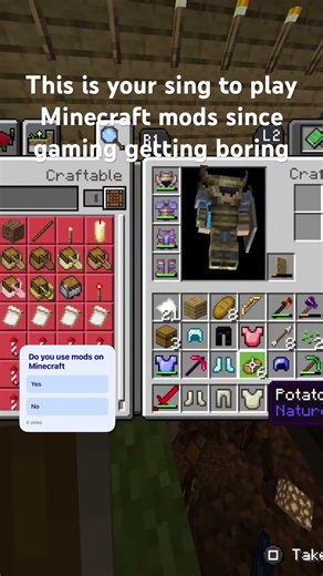 This is your sing to play Minecraft #minecraftgameplay #memes #minecraftcommunity #minecraftplayers