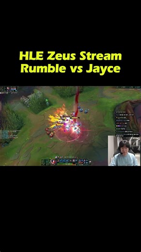 HLE Zeus Rumble vs Jayce Highlights #proviewlol #leagueoflegends