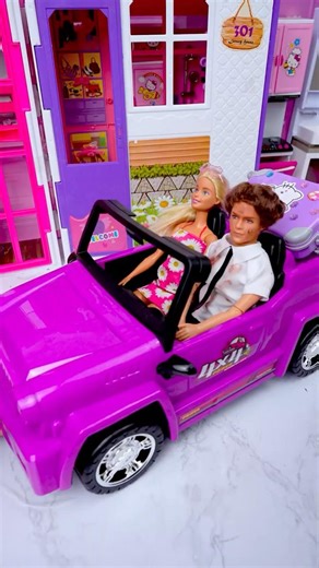 Satisfying Unboxing Barbie Laundry Playset, ASMR Video #shorts