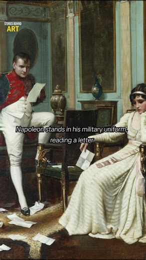 Stories Behind Art | The Only Battle Napoleon Lost Was in This Room.. 🎨 “Napoleon and Josephine” by Harold Hume Piffard (19th Century) 🏛️ Location: Private... | Instagram
