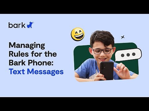 How to Control Texting on Bark Phone | Bark Support
