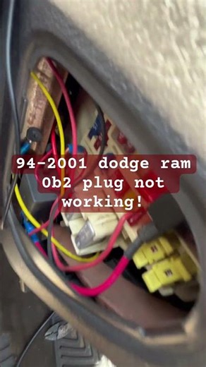 How to fix non working ob2 on a 1994-2001 dodge ram! #dodgeram #dodge #howtomechanic