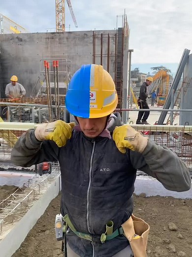 Construction Worker Tasks at a Job Site