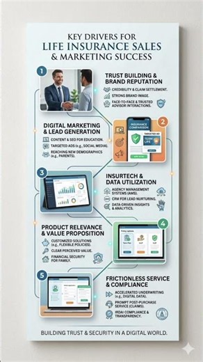 Mastering Life Insurance Sales & Marketing: 5 Key Success Drivers