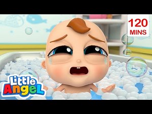 Crying Song | Little Angel Kids Songs & Nursery Rhymes | Emotions and Feelings | Moonbug Kids