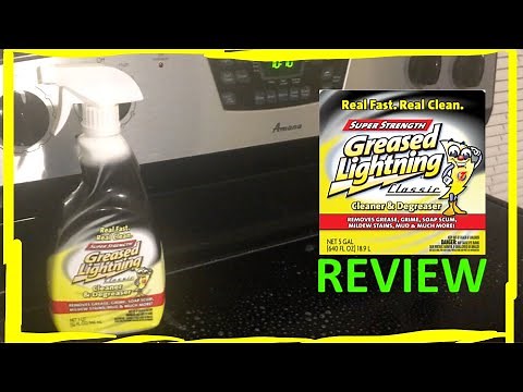 Greased Lightning Review. Classic Degreaser and Cleaner.