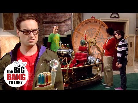 Leonard Is the Proud Owner of a Miniature Time Machine | The Big Bang Theory