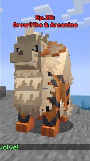 How to Catch Arcanine in Cobblemon! #cobblemon #shorts