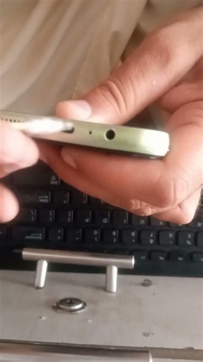 How to clean samsung a14 charging port and headphone port #trending #viral #tech